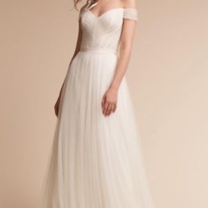 BHLDN Heston Size 10 WToo by Waters Wedding Dress